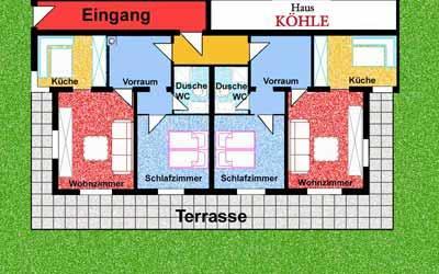 Apartment Haus Kohle *